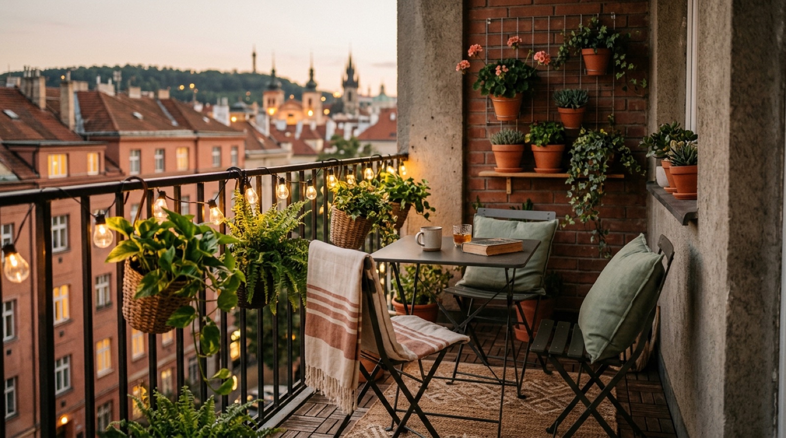 Mały balkon — meble i aranżacja na 2–4 m² | Grandis