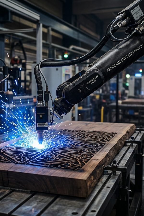 Dokładność 0,1 mm: jak technologie CNC zmieniają design meblarski